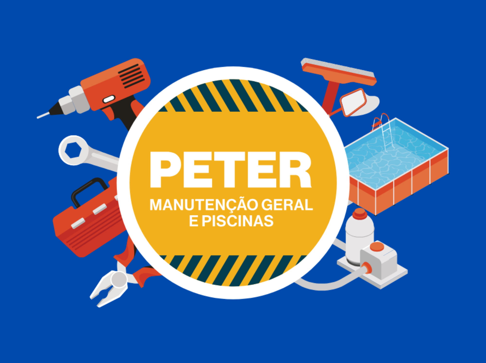 Logo Peter Manutenção geral e Piscinas