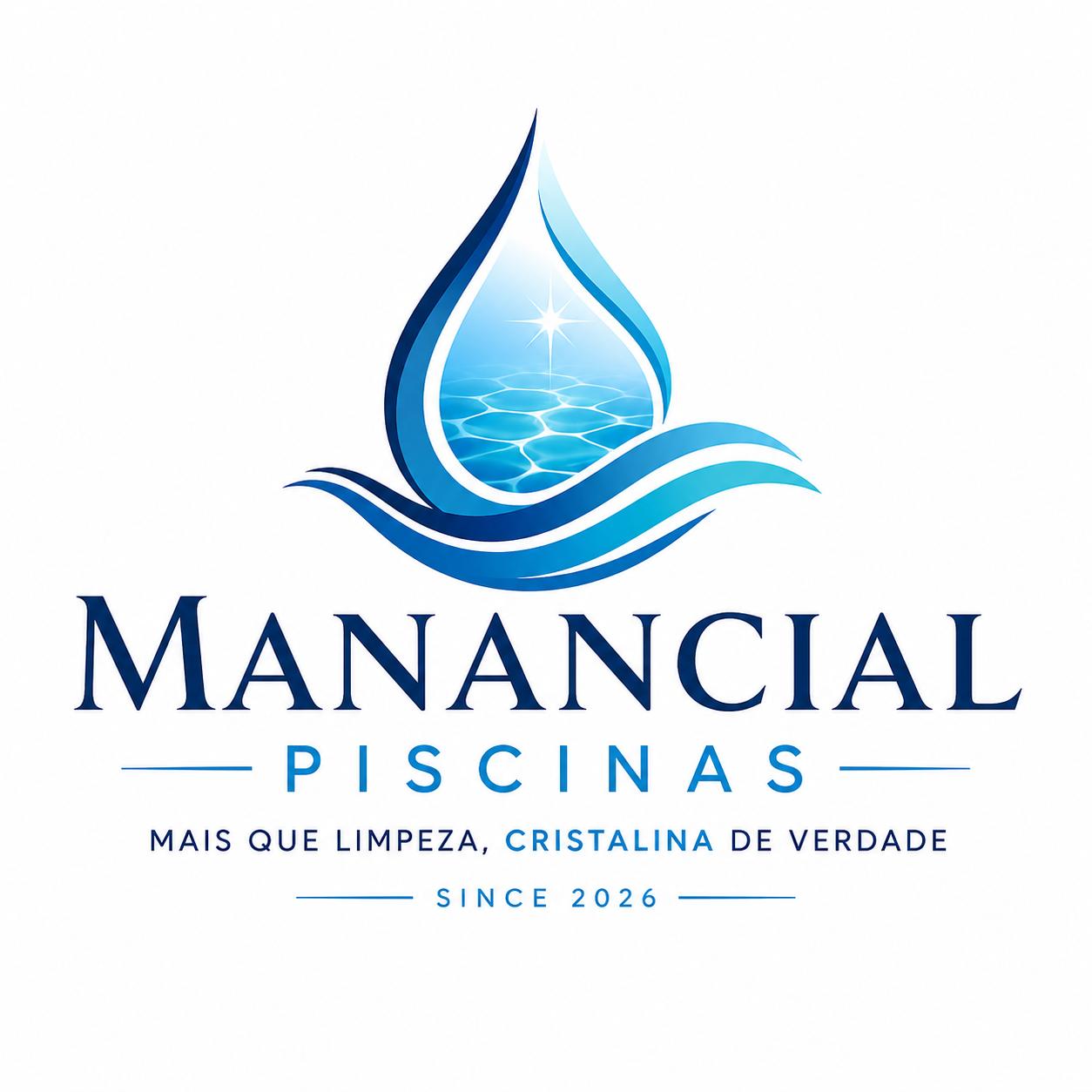Logo Manancial Piscinas