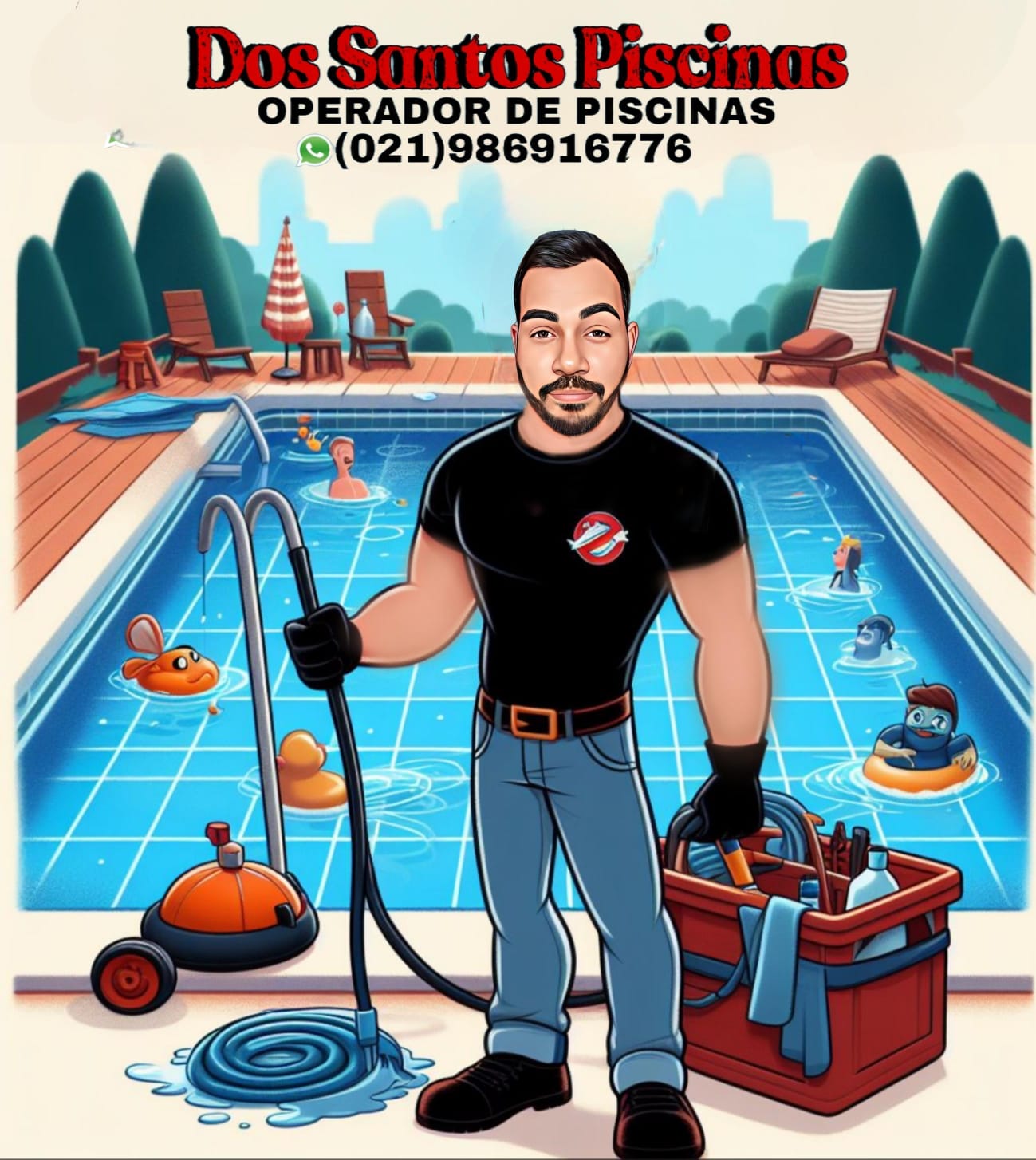 Logo Dos Santos piscina