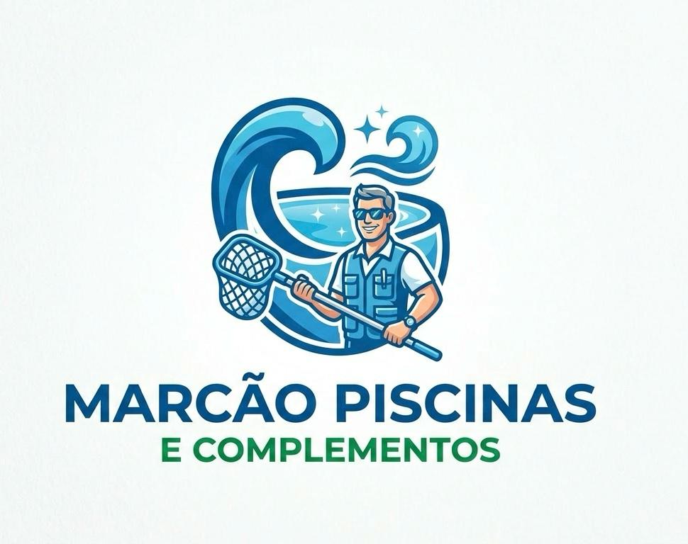 Logo Marcão Piscinas e complementos