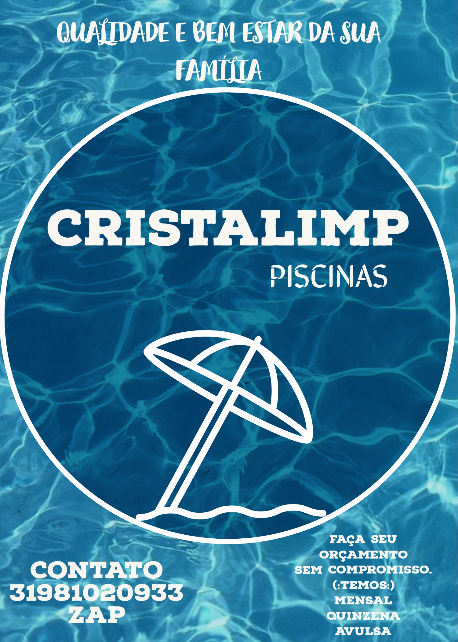Logo Cristalinp manutenção geral en piscina